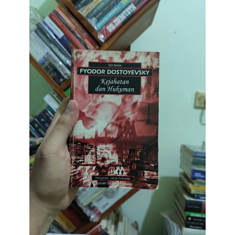 [PRELOVED ORI] Kejahatan Dan Hukuman Cet 1 - Fyodor Dostoyevski Buku Bekas