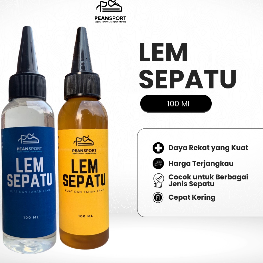 Peansport Lem Sepatu Super Kuat Tahan Air ginal 1ml