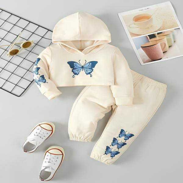 SETELAN ANAK CROP TOP PEREMPUAN 1-5 TAHUN