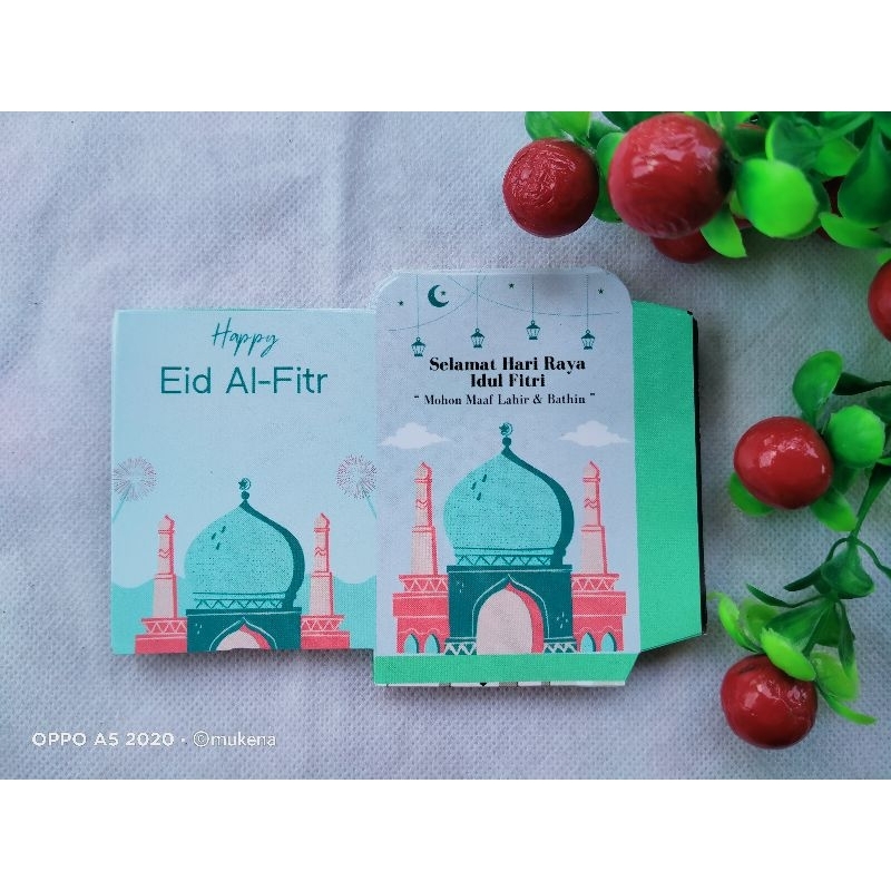 

(50 lembar)AMPLOP LEBARAN MINI GLOSSY