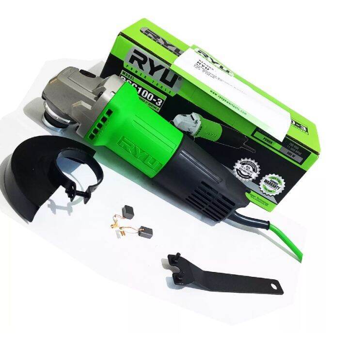 Mesin Gerinda Tangan Tekiro Ryu 4" Disc Angle Grinder Gerinda Ryu Gurinda RYU RSG 100-3 RSG100-3