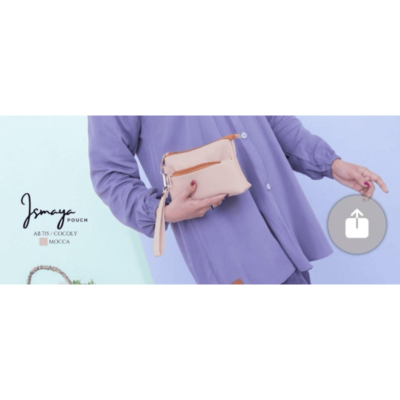 sale Abika ismaya pouch tempat makeup / hp