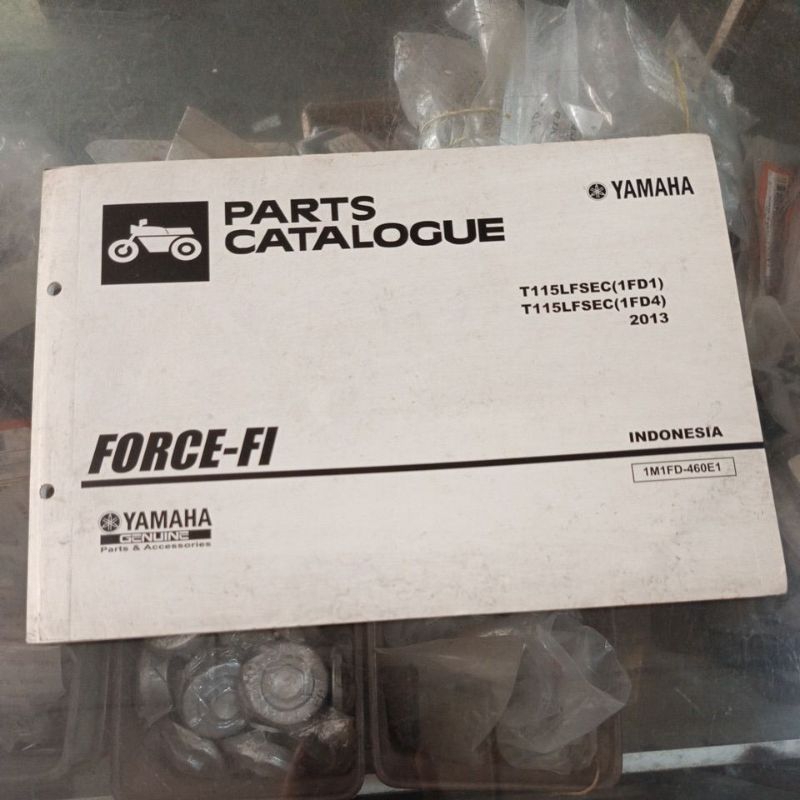 Buku Panduan Yamaha Force-FI edisi buku tahun 2013