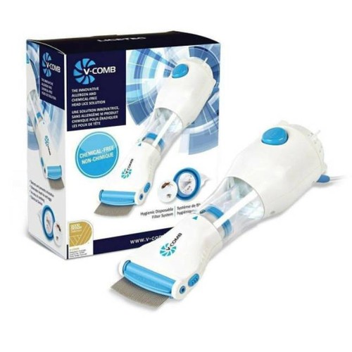 READY Sisir Kutu Elektrik Vcom / Sisir Kutu Penghilang Sedot Kutu Rambut vcom / Sisir Kutu Rambut El