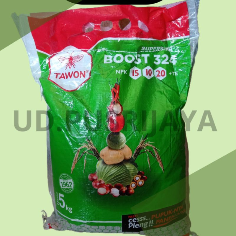 PUPUK NPK TAWON BOOST SUPERSTAR 5KG NPK 15 10 20