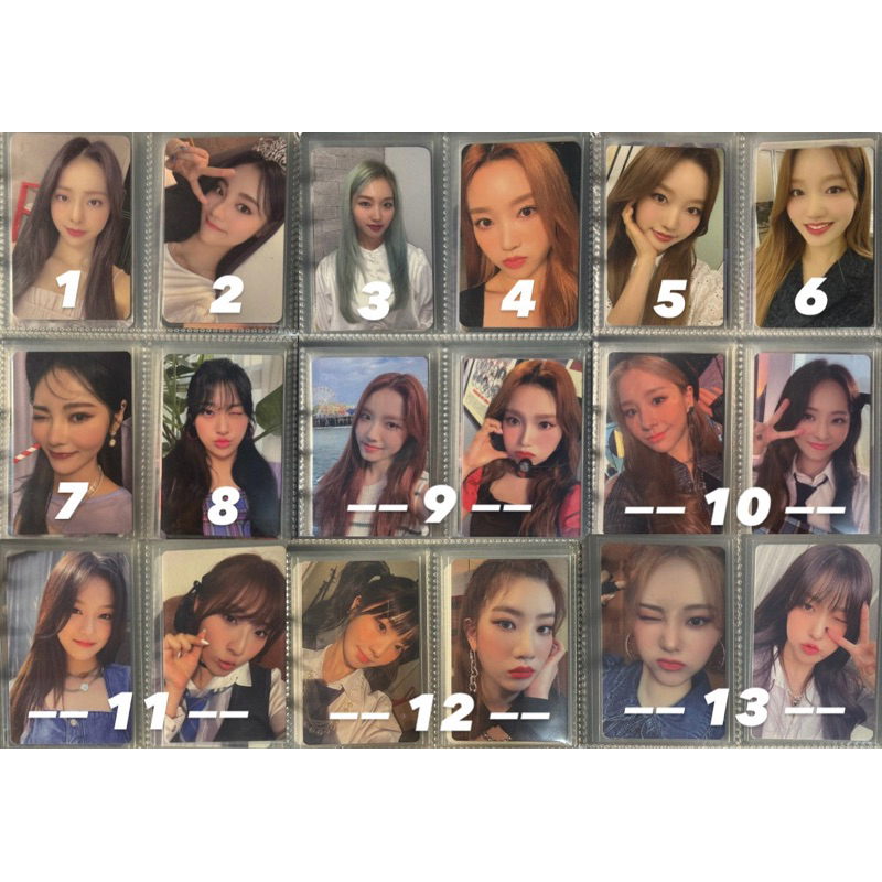 LOONA Photocard Summer Package Trading Card Loonaverse Lightstick Anniversary Orbit 4.0 Trading Card