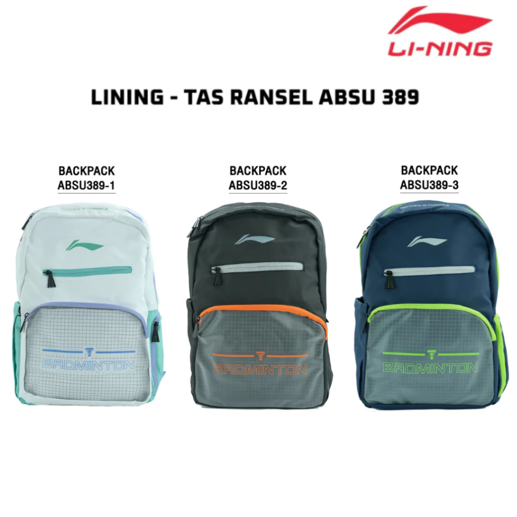 Tas Ransel Badminton Lining ABSU 387