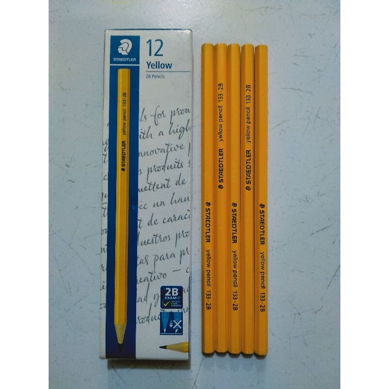 

PENSIL STAEDLER ECERAN / Pensil Staedler Yellow 2B - 133 - 1 pcs