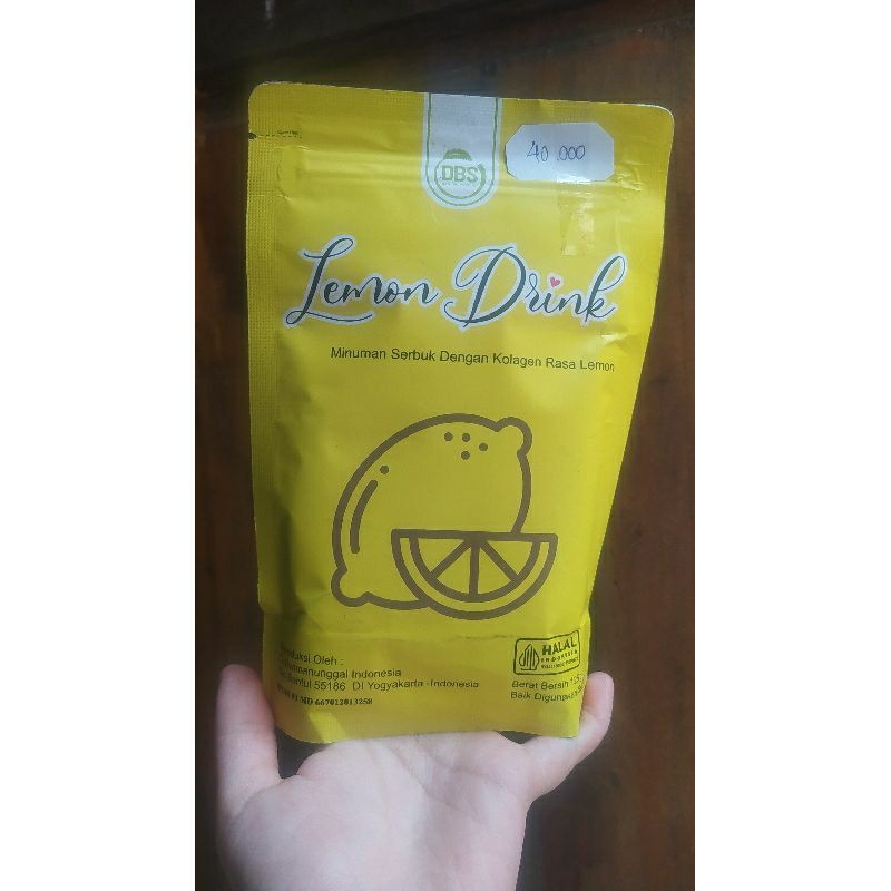 

PRELOVED LEMON DRINK MINUMAN SERBUK DENGAN KOLAGEN RASA LEMON