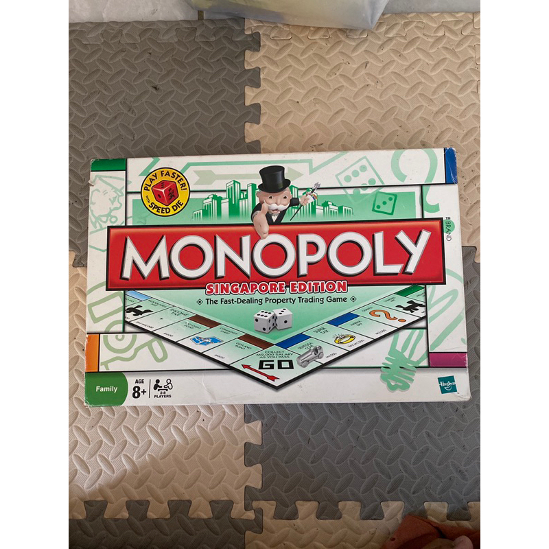 Mainan Monopoly Singapore Edition Monopoli Pokemon Global Village Anak dewasa Lengkap hasbro