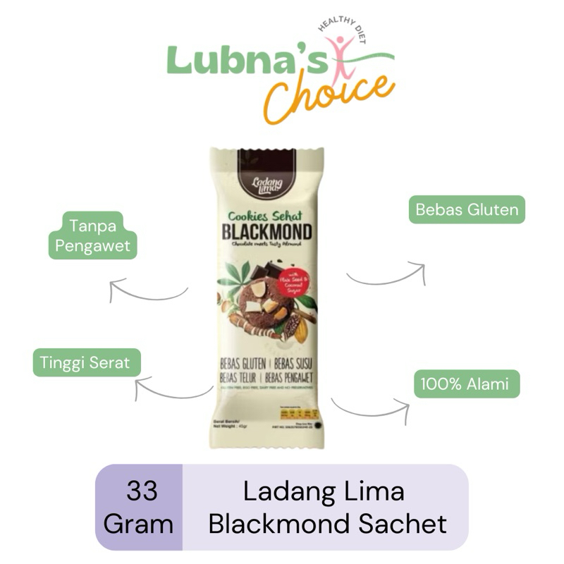 

Blackmond Cookies Sachet, Cookies Sehat Bebas Gluten