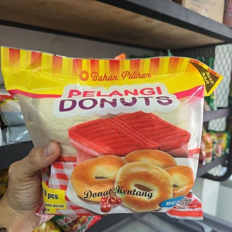 

Pelangi Donuts isi 10