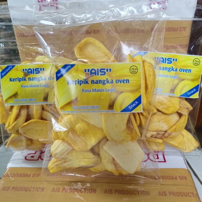 

Keripik nangka oven kemasan ekonomis 50gr
