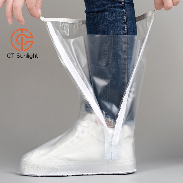 Sarung Cover Sepatu Boot Hujan Anti Air Anti Slip Sarung Sepatu Anti Air Waterproof Cover Sepatu Pel