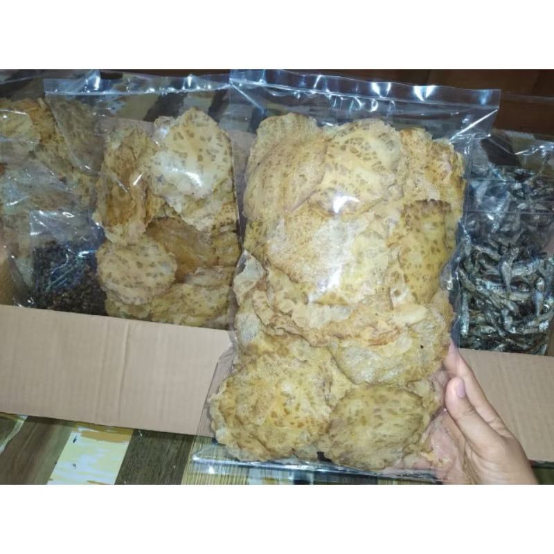 

keripik jengkol-emping jengkol-karupuak jariang-kerupuk jengkol gurih dan renyah