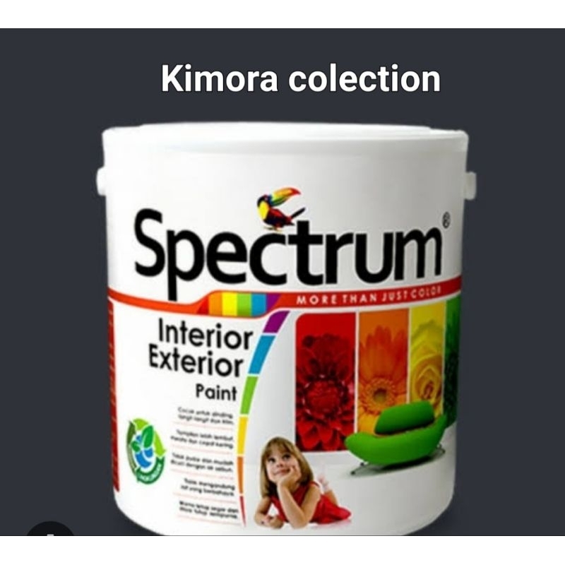 Cat spectrum 800 white(putih) 5kg