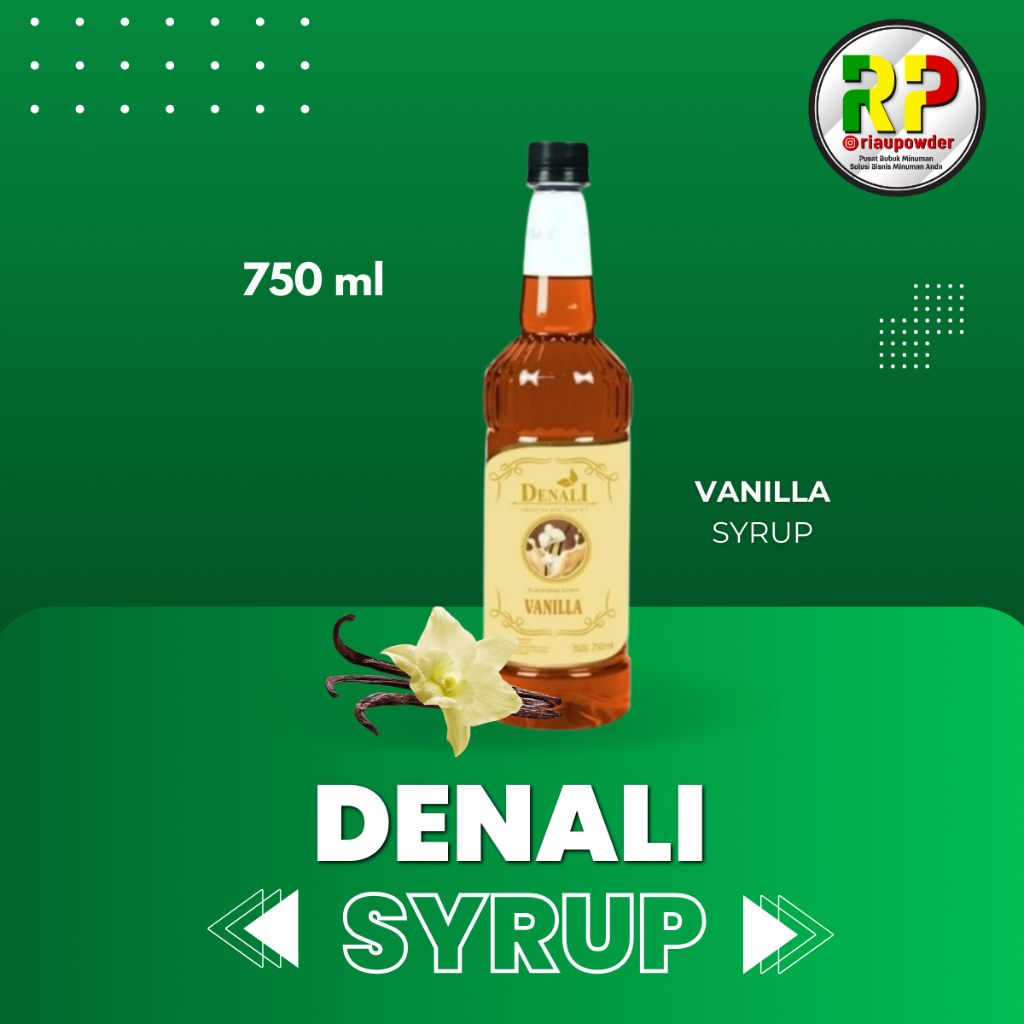 

Denali Syrup Vanilla 750ml