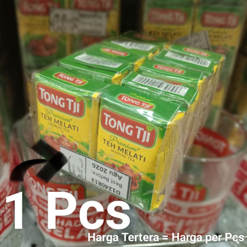 

[FREE GELAS Beli 5Pcs] Tong Tji Premium Jasmine Tea 9 Gr || HARGA ECER