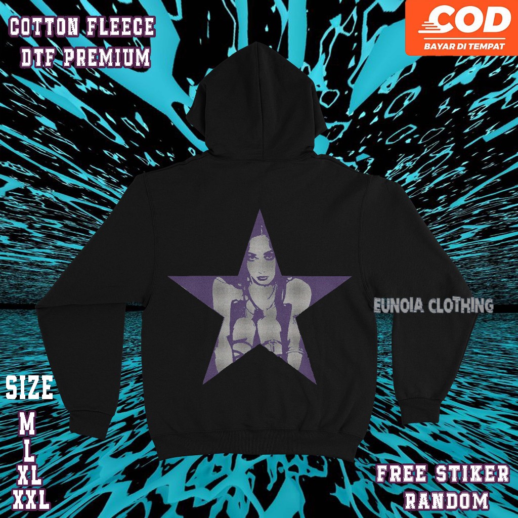 Jacket Hoodie Eunoia - Star Vintage | Hoodie Pullover ~ Free Sticker