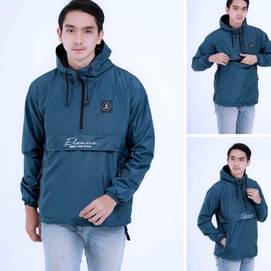 Cougle Man Elzano  Jaket Parasut Pria dan Wanita