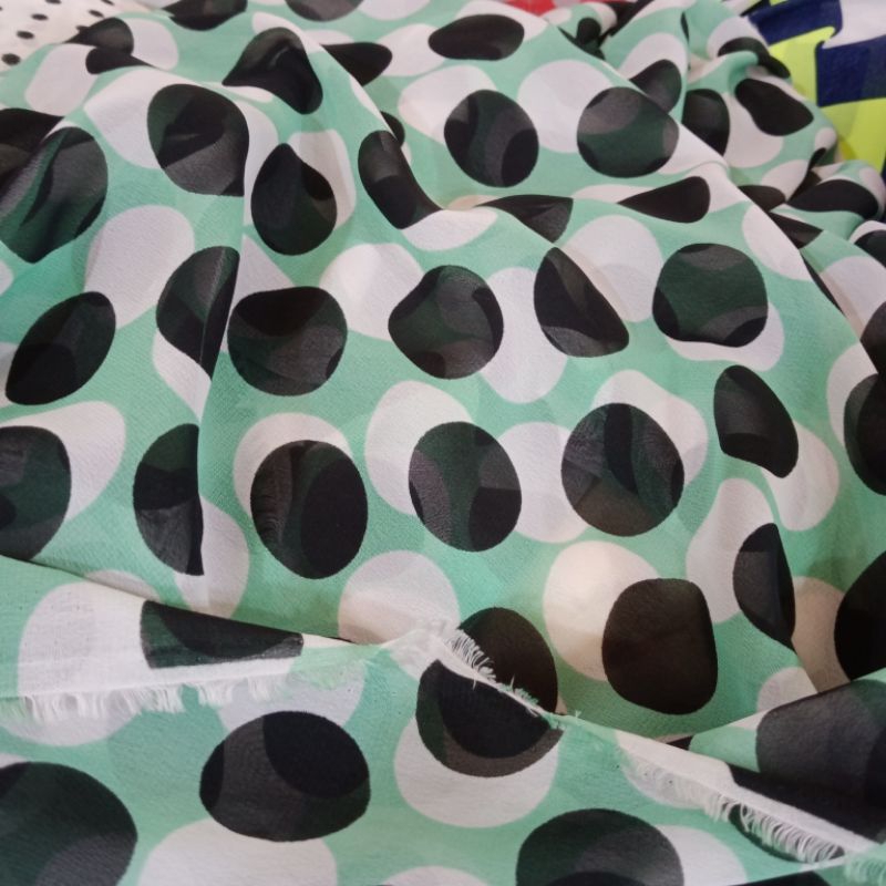 kain sifon - kain sifon motif - kain sifon import - kain sifon butik - kain sifon LA - kain gamis si