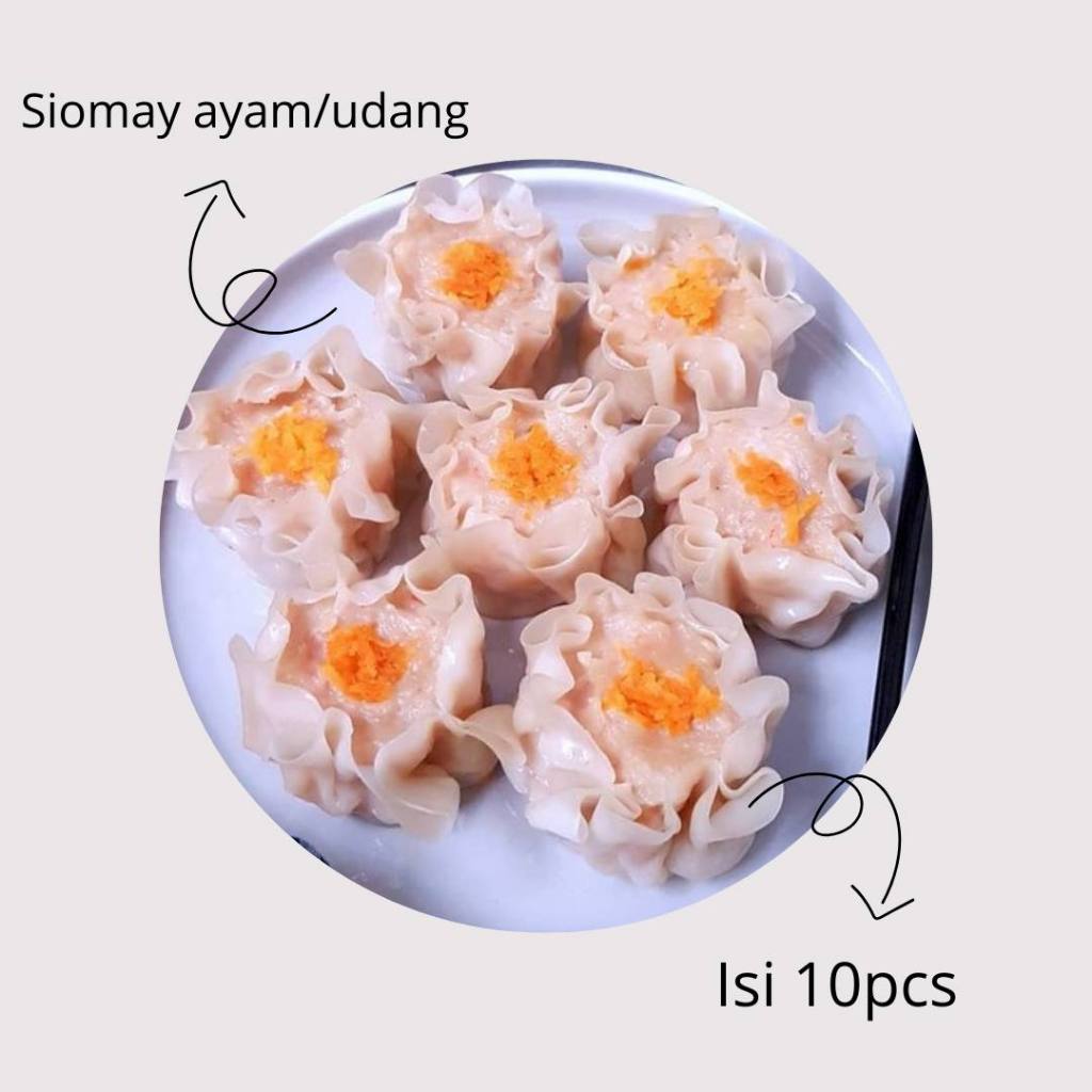 

[FF FROZEN] SIOMAY KUKUS/REBUS ISI AYAM UDANG ISI 10 PCS SIAP SAJI