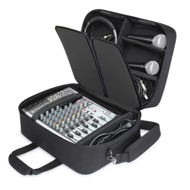 tas power mixer dj tas alat musik dj 2in1 tas peralatan musik