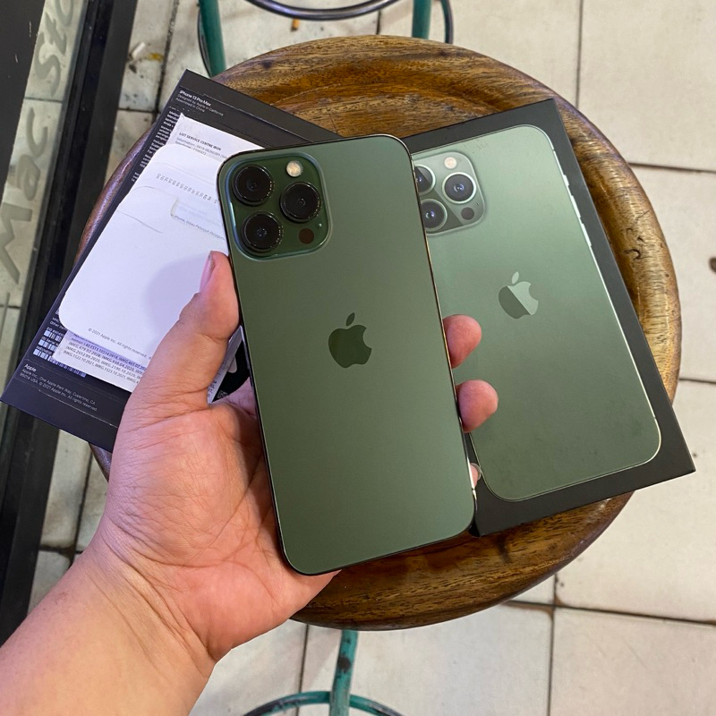 iPhone 13 Pro Max 128gb Alpine Green Resmi