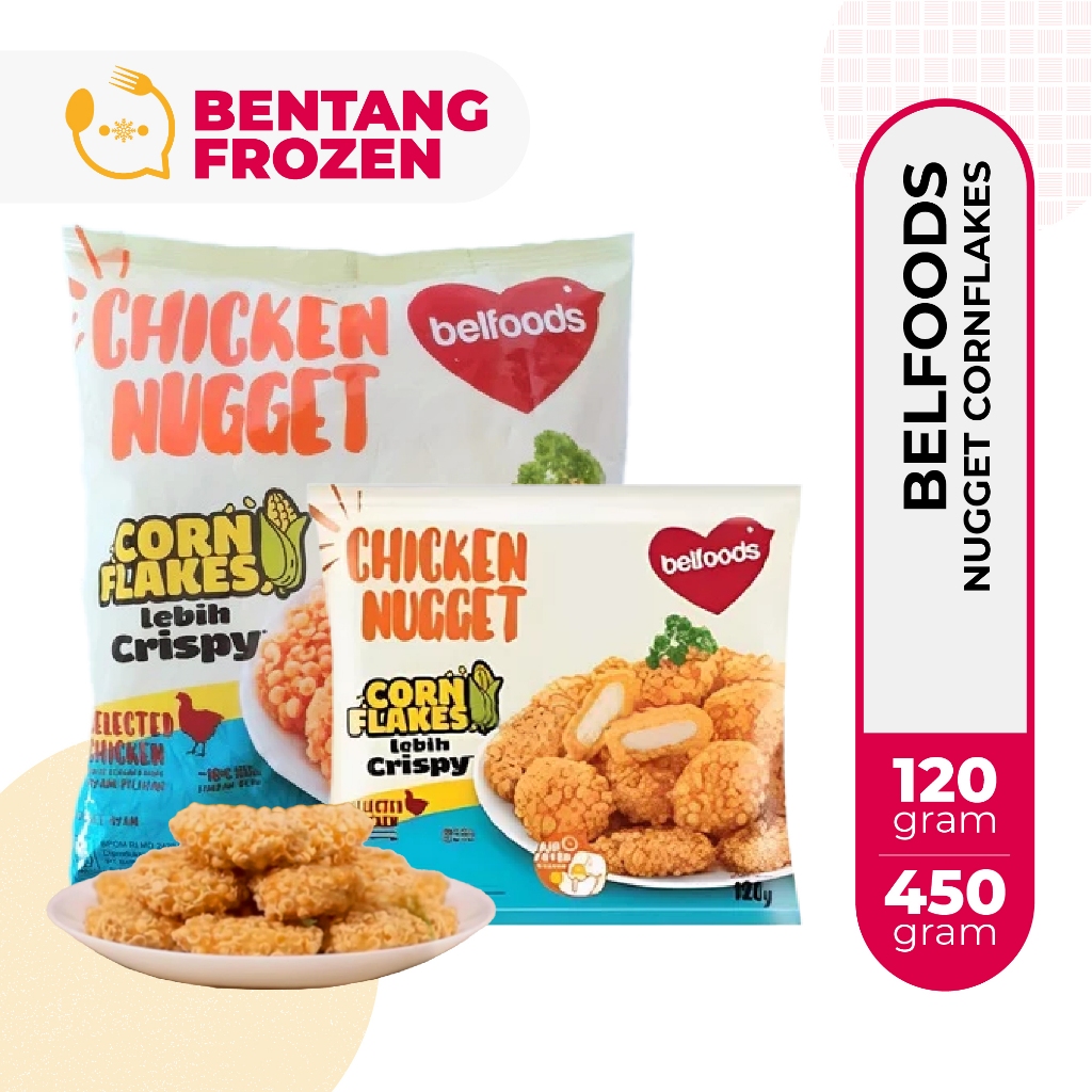 

Belfoods Chicken Nugget Corn Flakes / Nugget Crispy Lapis Cornflakes