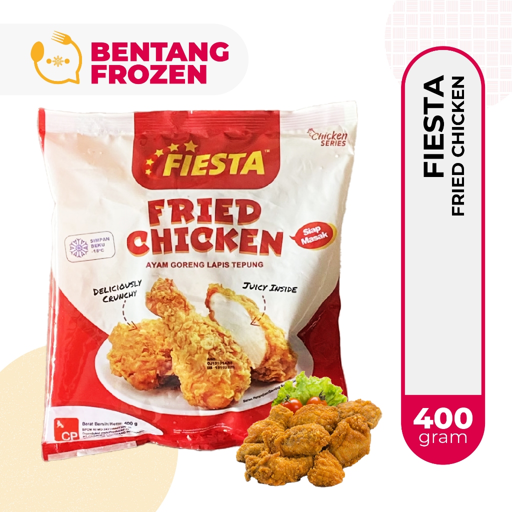 

Fiesta Fried Chicken 400gr / Ayam Goreng Lapis Tepung