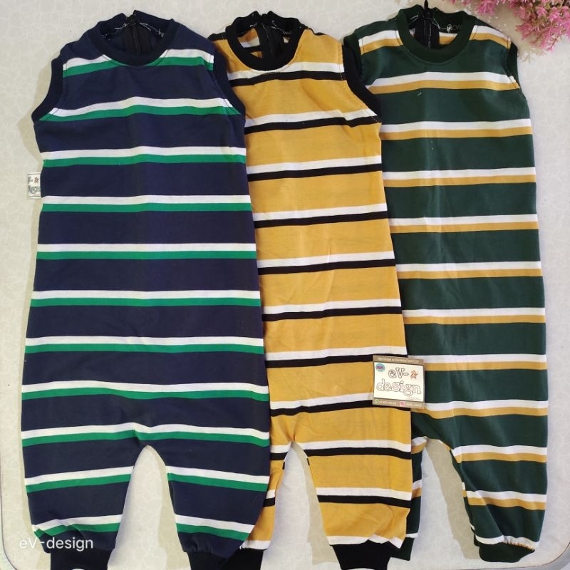 JUMPER KENZIE UNTUK HEWAN MONYET LENGKAP PENGAMAN EKOR STRIPES SERIES