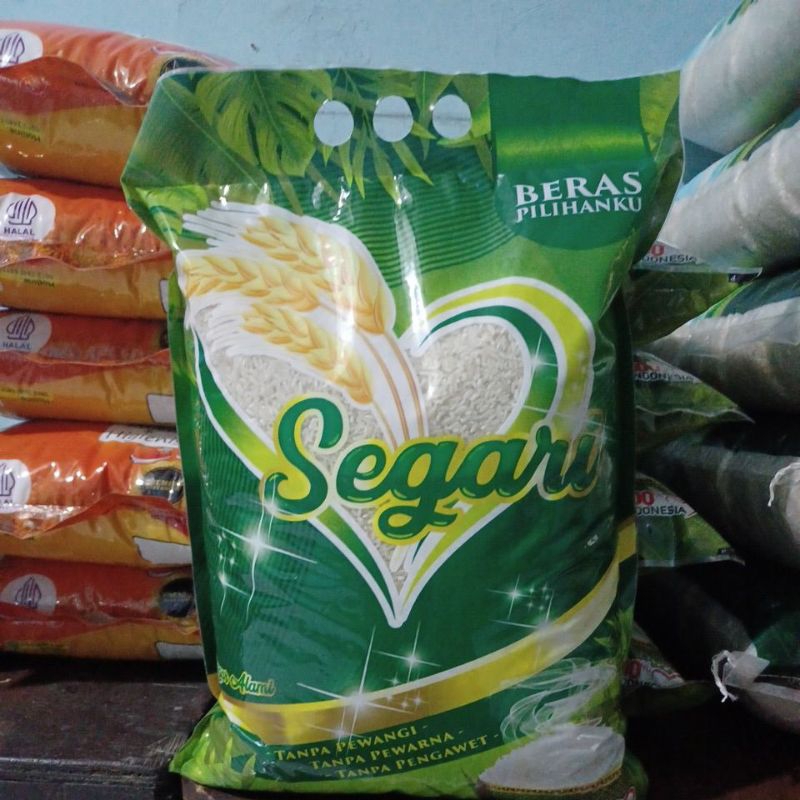 

Beras Segari beras segar alami kemasan 5 kg termurah
