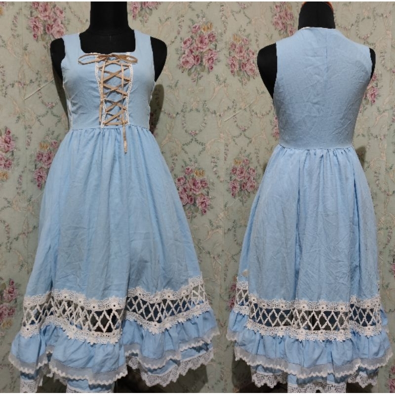 Blue Cute Lolita Jsk dress