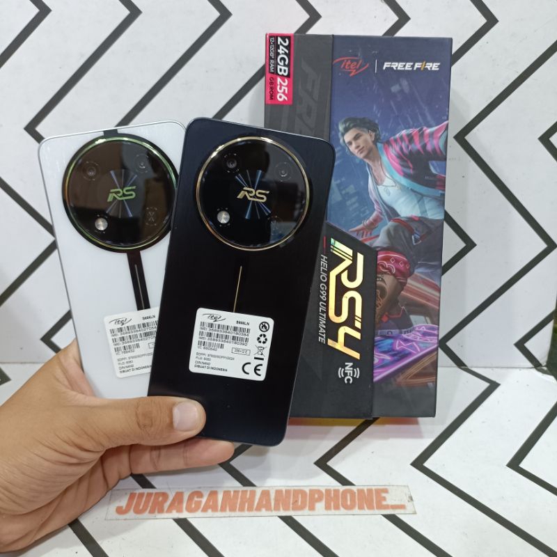 Itel RS4 12/256GB 8/256GB 8/128GB Hp Second Bekas Fullset