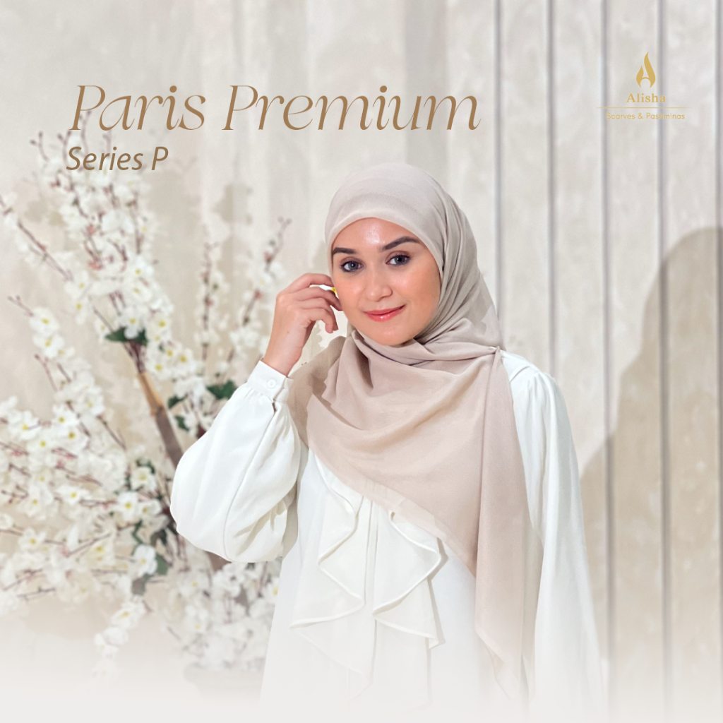 Hijab Paris Jepang Premium Seri P - ALISHA