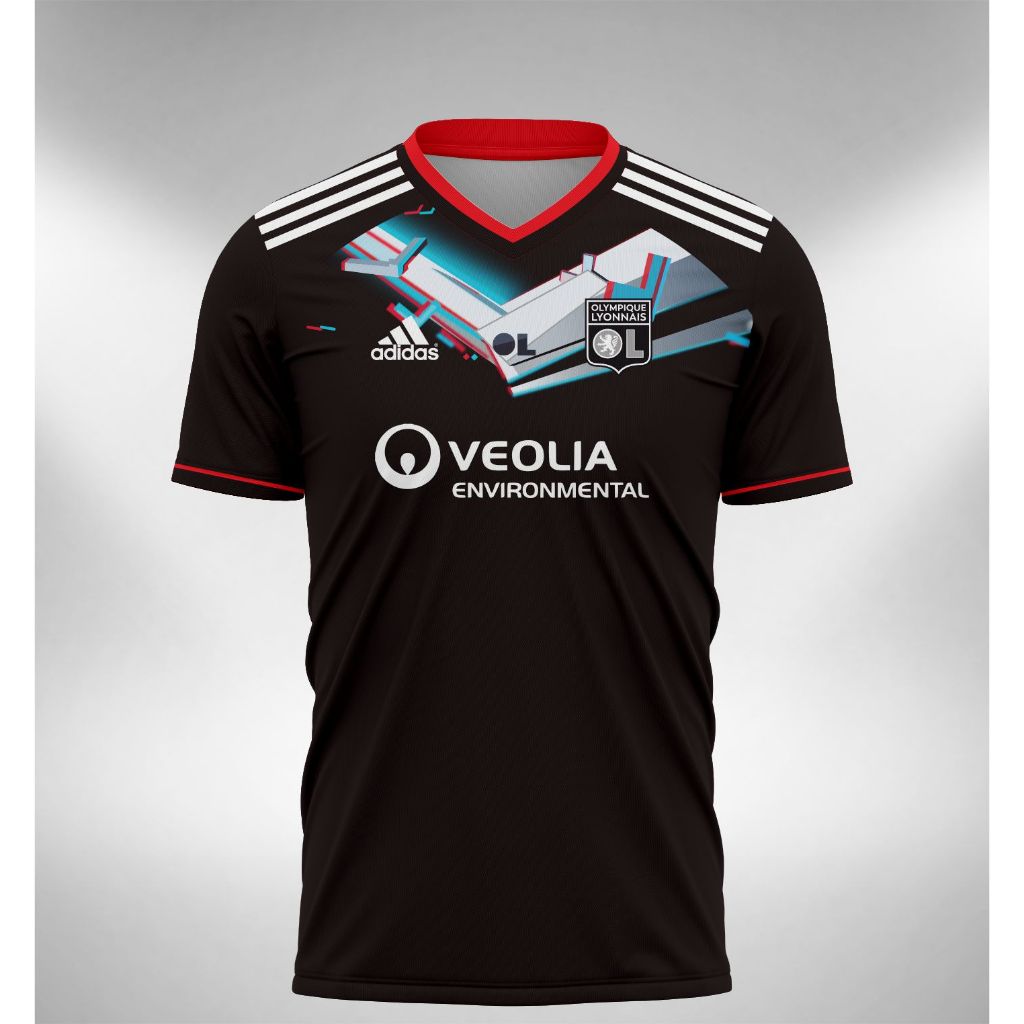 Jersey Lyon 3rd Third 2012 2013