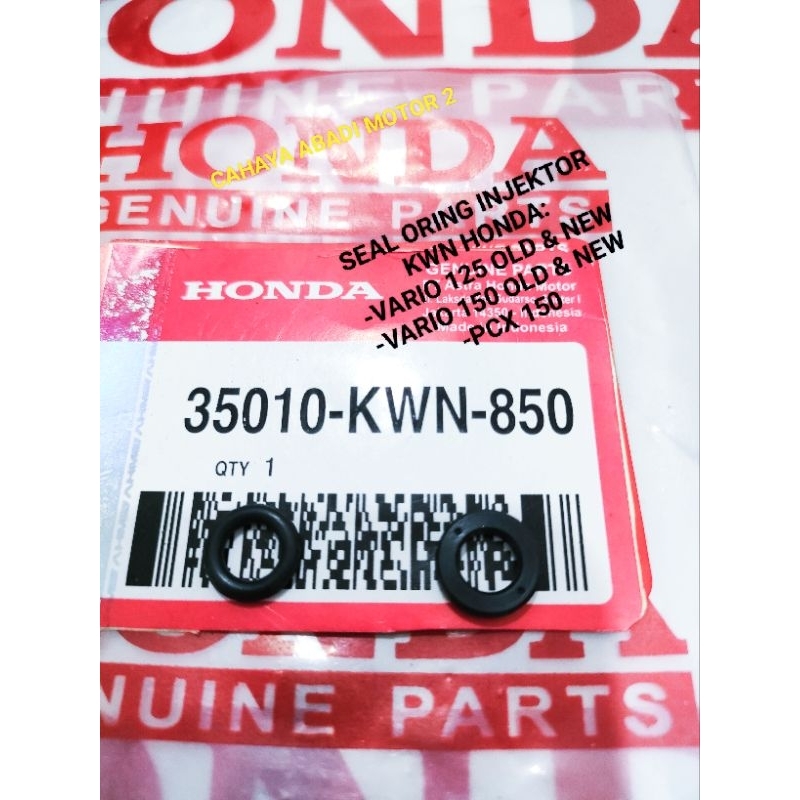 SEAL ORING INJEKTOR INJECTOR SET KWN HONDA VARIO 125 OLD & NEW VARIO 150 OLD & NEW PCX 150 ORIGINAL 