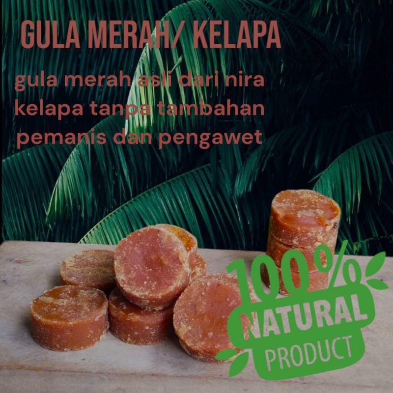 

GULA MERAH KELAPA ASLI DARI PETANI KAMPUNG 500 GRAM