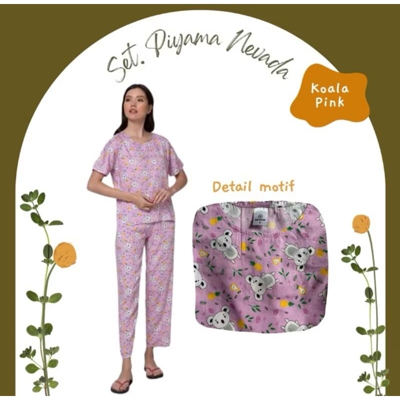 PIYAMA NEVADA CELANA PANJANG