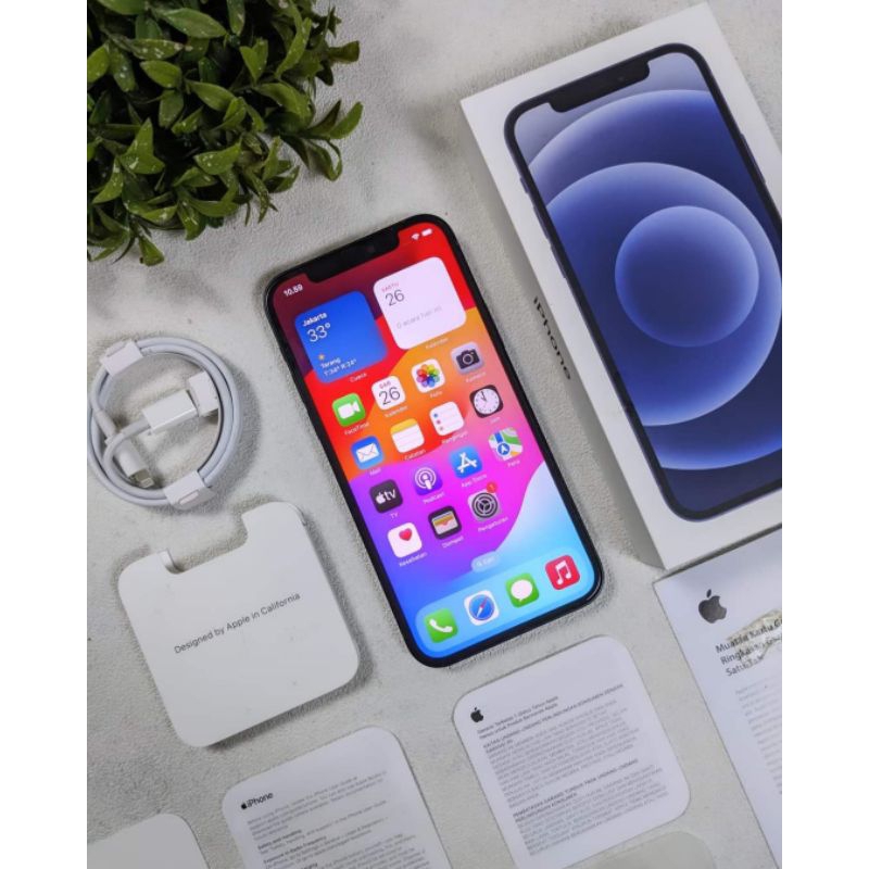 IPHONE 12 128gb Sudah 5G RESMI IBOX