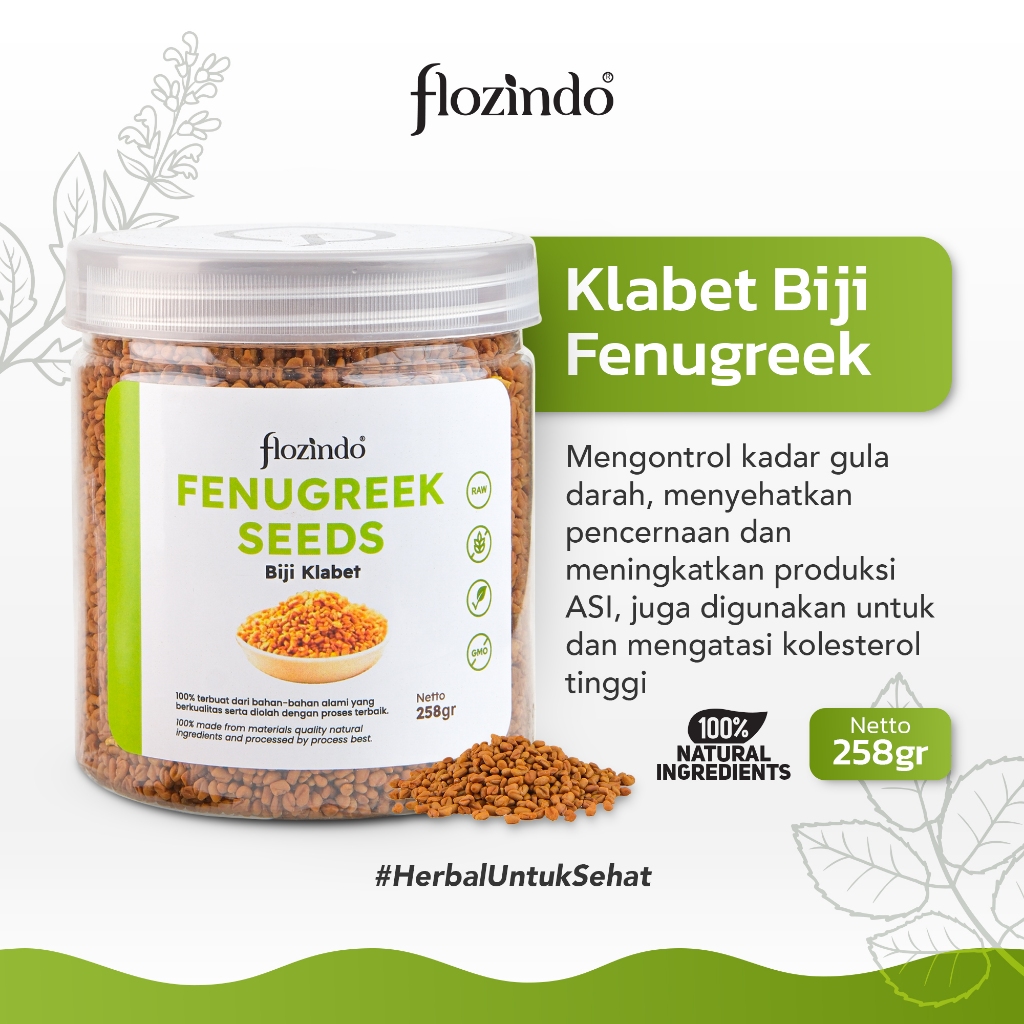 

Myorganic Fenugreek Seeds / Klabet Biji