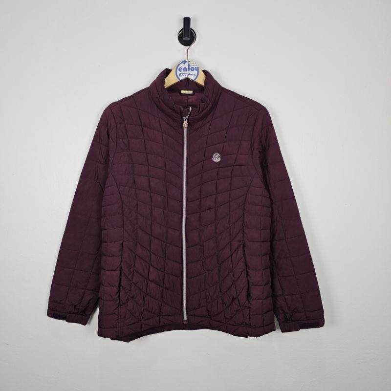 jacket winter FGO GOLF puffer motor casual poliester second preloved