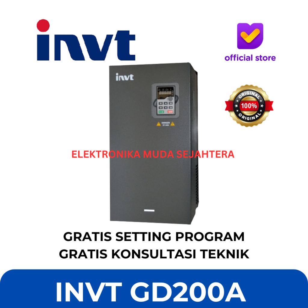 Inverter INVT 90KW/110KW 380V 3Phase VFD Variable Frequency Drive GD200A