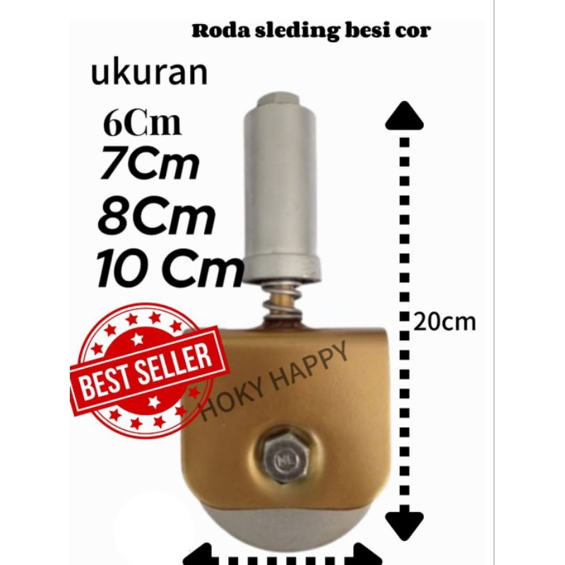RODA PAGAR SLIDING BESI SUPER RODA PAGAR SLEDING BESI