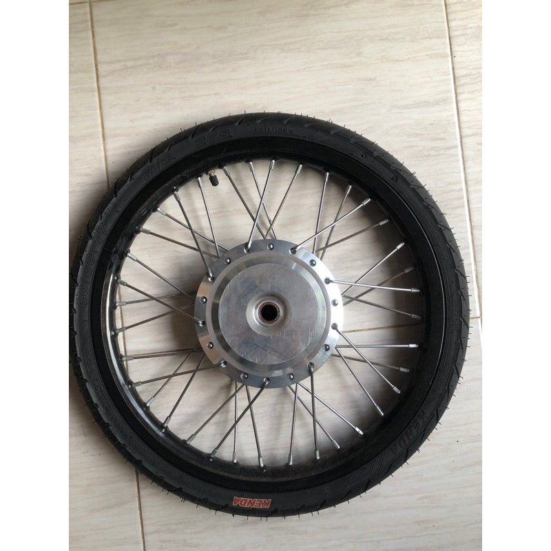 Velg vrossi belakang 140 ring 17 tromol belakang beat scoopy vario110+ban kenda