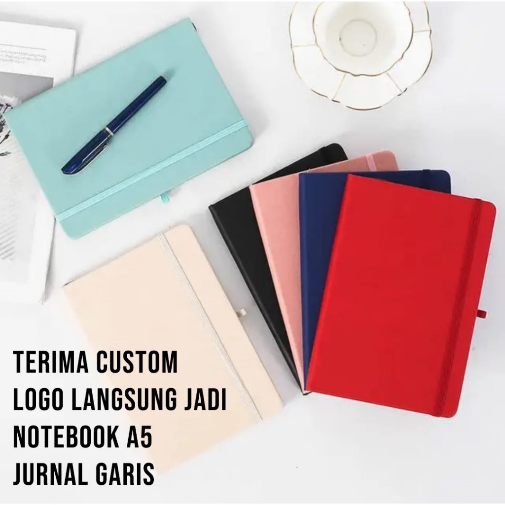 

AC-20 Notebook Cover Polos Custom Buku Tulis Premium Buku Catatan A5 Buku Diary Buku Agenda Custom