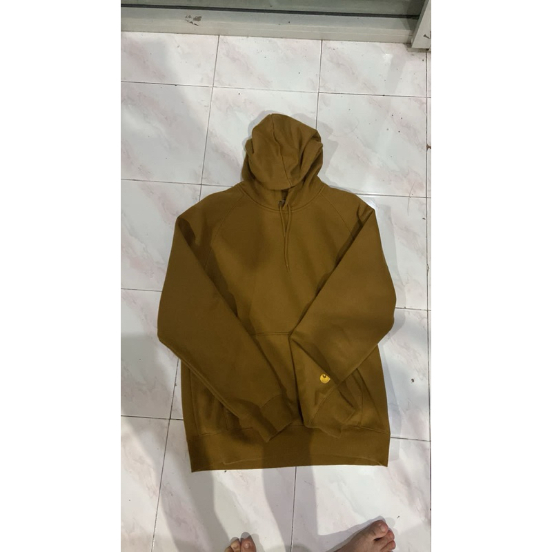carhartt hoodie wip brown