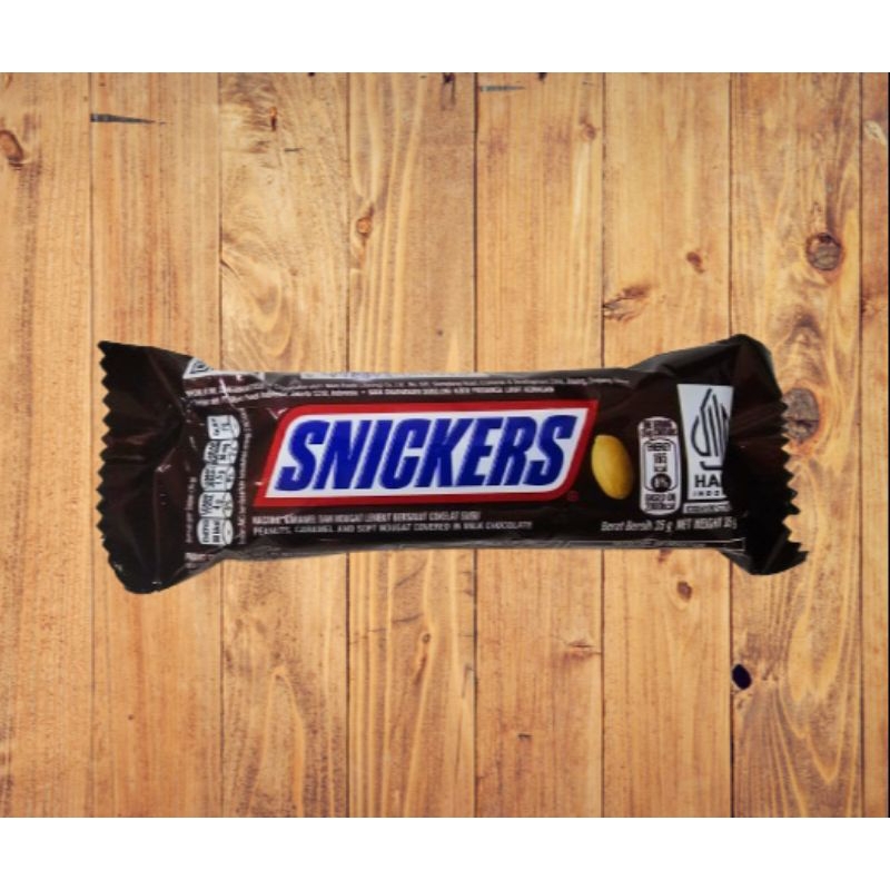 

Snickers cemilan cokelat 51gr - 31gr