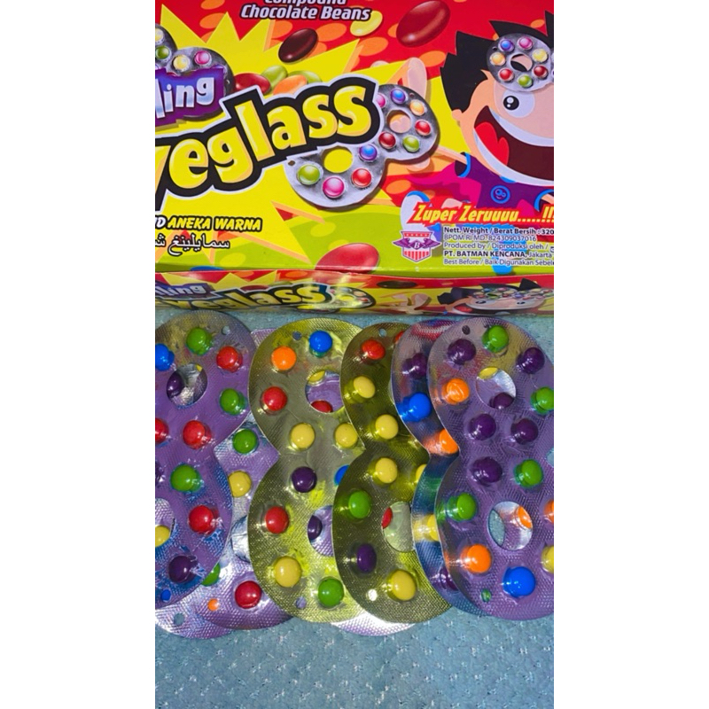 

SMILING EYEGLASS COMPOUND COKELAT ISI 40 Pcs