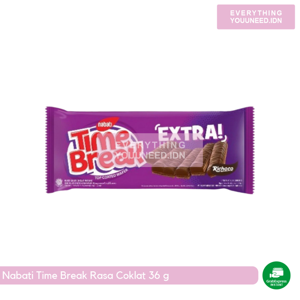 

Nabati Time Break Rasa Coklat 36 g